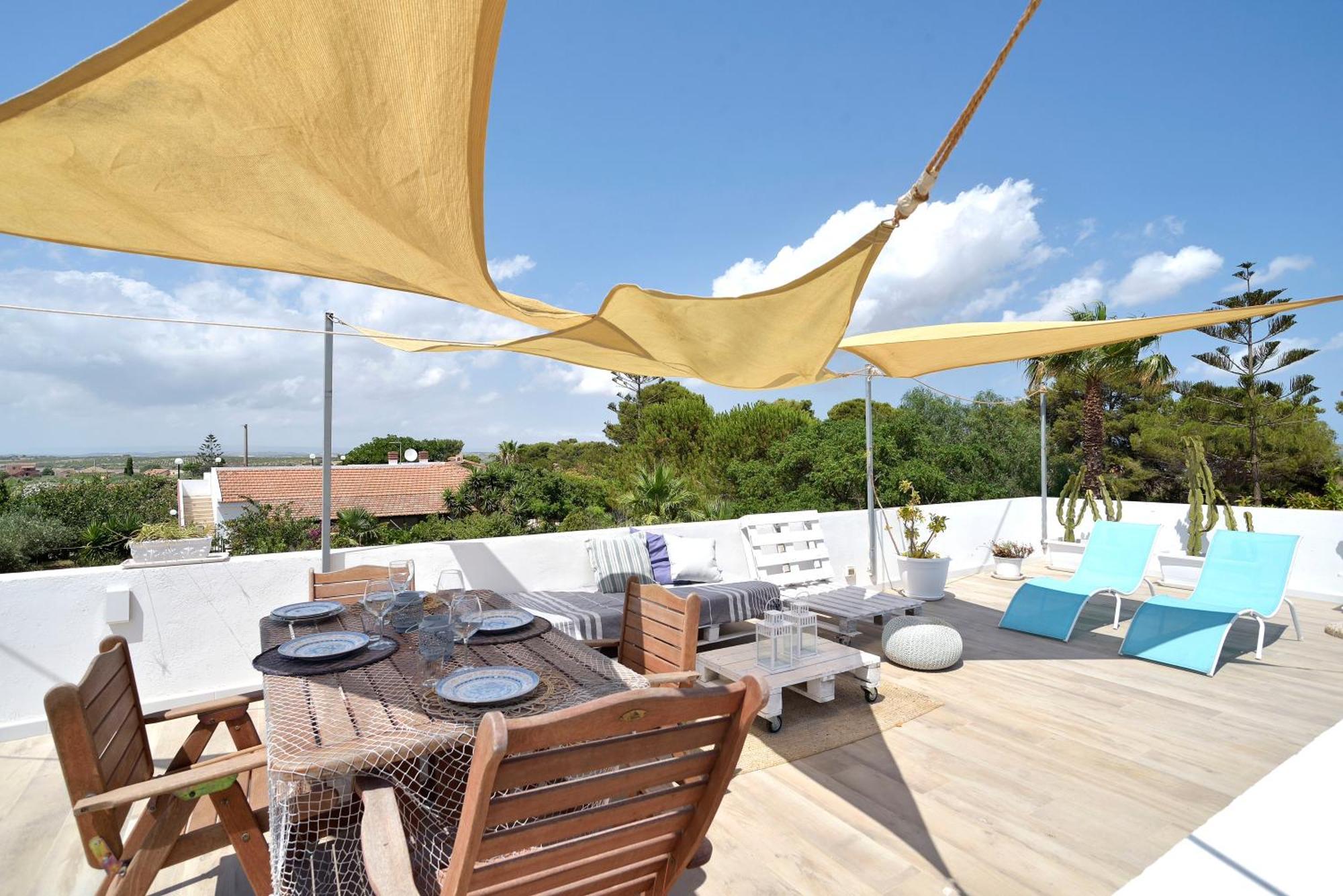 Romantic House Terrazza Vista Mare Santa Maria Del Focallo Chambre photo