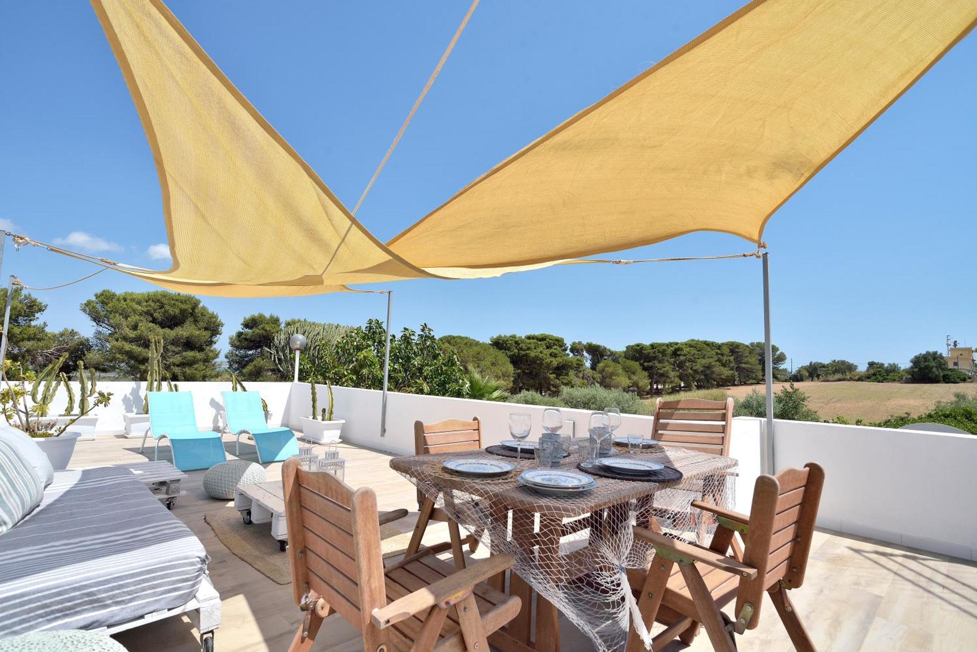Romantic House Terrazza Vista Mare Santa Maria Del Focallo Chambre photo